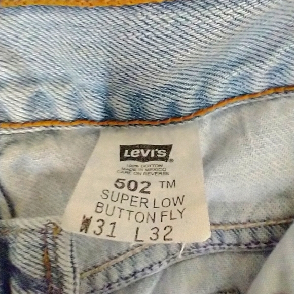 Levi's 502 Super Low Jeans! - Picture 2 of 11